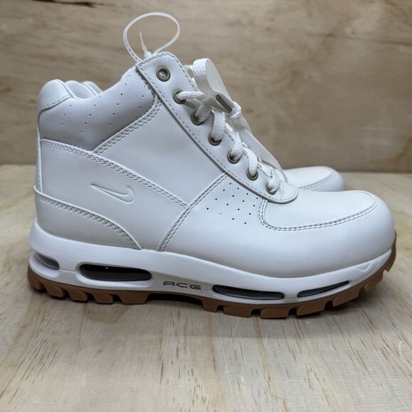 NEW Nike Air Max Goadome ACG Shoes Boots SE Mens Sz 9 White Gum FZ1314 100